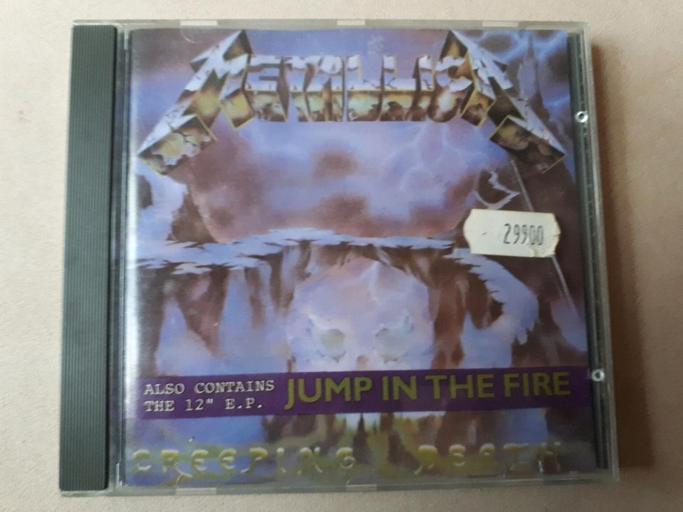 Metallica - Jump in the Fire/Creeping Death EP. Selten. in Schwalmstadt