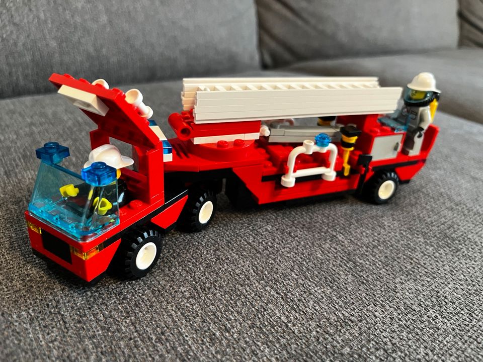 Lego 6340 Feuerwehr Truck mit Drehleiter Lego City in Bautzen