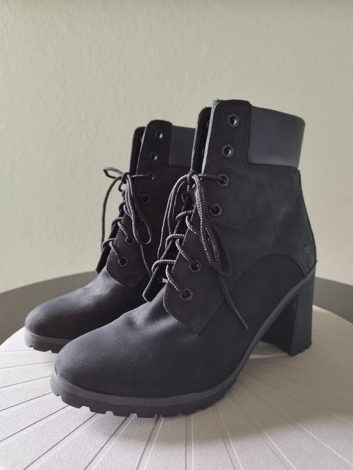 Neue Timberland Stiefeletten schwarzes Echtleder (Wildleder) 38 in Berlin