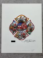 Charles Fazzino 3D A SALUTE TO AMERICA'S BRAVE DX Feuerwehr Nordrhein-Westfalen - Ratingen Vorschau