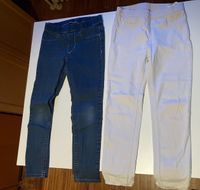 Jeans Jeggings Leggings blau und hellgrau Gr 116 2 Stück Baden-Württemberg - Ofterdingen Vorschau