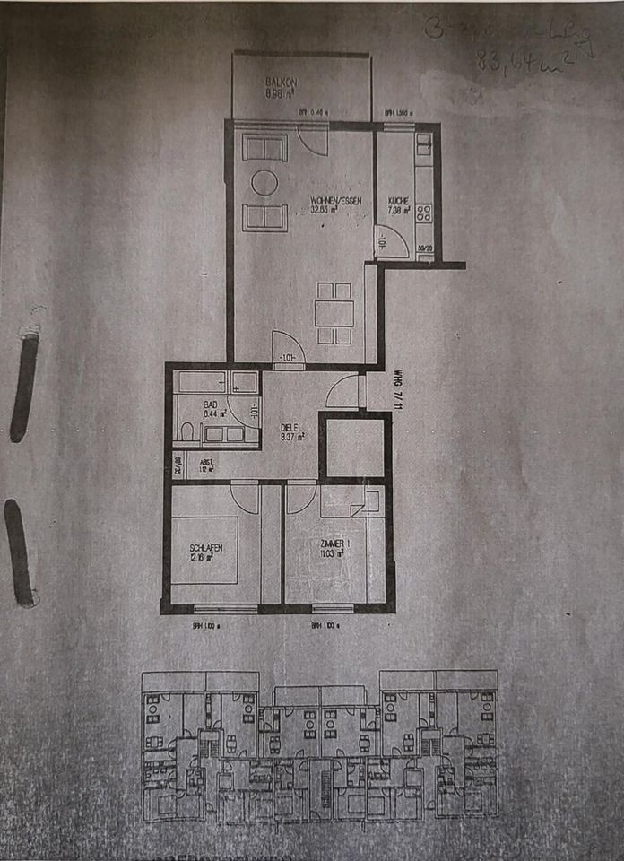 Schicke 3-Zimmer-Wohnung in bester Lage in Wiesbaden-Biebrich in Wiesbaden