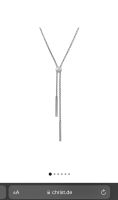 LIEBESKIND BERLIN Damen Halskette silber Y-Kette sleek chain Hessen - Alsfeld Vorschau