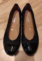Schwarze Damen Ballerinas mit vollem Absatz Gr. 36.5 von Gabor Niedersachsen - Laatzen Vorschau