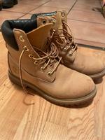 Original Timberland Boots Schuhe Leder gelb 6.5M Bayern - Gröbenzell Vorschau