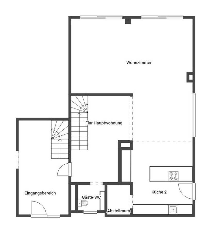 NEUBAUTRAUM: Geräumiges EFH mit Einliegerwohnung und großem Grundstück in Oberostendorf