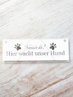 Schild Türschild shabby Look Holz Handwerker Männer Hund u.a. Niedersachsen - Hermannsburg Vorschau