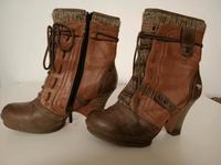 Mustang Damen Schuhe Stiefeletten Gr. 37 wie neu Nordrhein-Westfalen - Ibbenbüren Vorschau