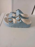 Rieker Sandalen 42/43  XL hellblau Nordrhein-Westfalen - Isselburg Vorschau