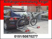 Vermiete Fahrradträger für 4 Fahrräder 80kg Nutzlast E-Bike Niedersachsen - Delligsen Vorschau