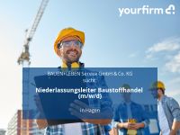 Niederlassungsleiter Baustoffhandel (m/w/d) | Hagen Nordrhein-Westfalen - Hagen Vorschau
