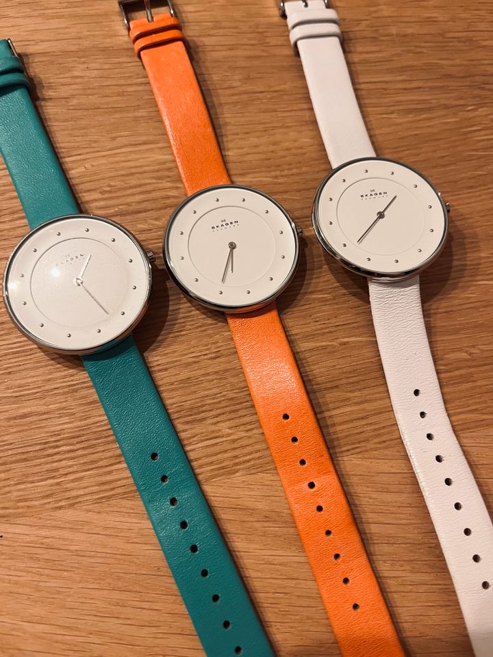 Skagen uhr shop orange