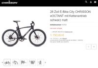 28" E-Bike CHRISSON eOCTANT Pedelec 250W AKKU DEFEKT Thüringen - Georgenthal Vorschau