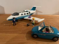 Playmobil City Life Privatjet / Flugzeug mit Cabrio Baden-Württemberg - Linkenheim-Hochstetten Vorschau