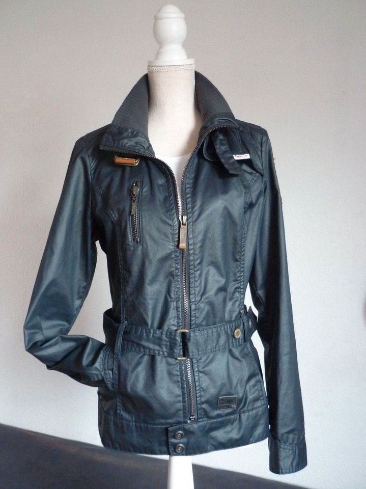 KHUJO * coole JACKE schwarz * HINGUCKER L M 38 40 Mantel wie Neu in Warendorf