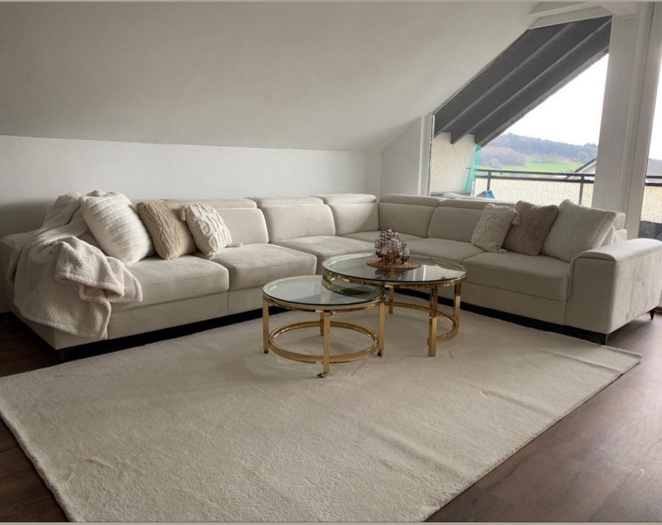 Designer Couch Wohnlandschaft Sofa Garnitur in Remscheid