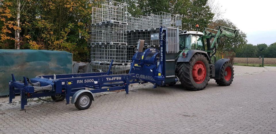 Lohnspalten Sägespaltautomat bis 48cm Durchmesser in Bomlitz