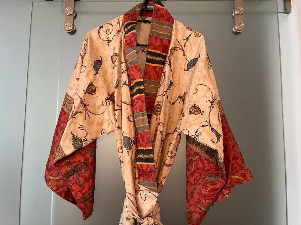 Bassetti gemusterter Bademantel Kimono in Frankfurt am Main