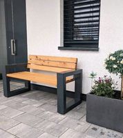 Moderne Gartenbank| Sitzbank| Gartenmöbel| Holzbank|Outdoor-Bank Niedersachsen - Osnabrück Vorschau