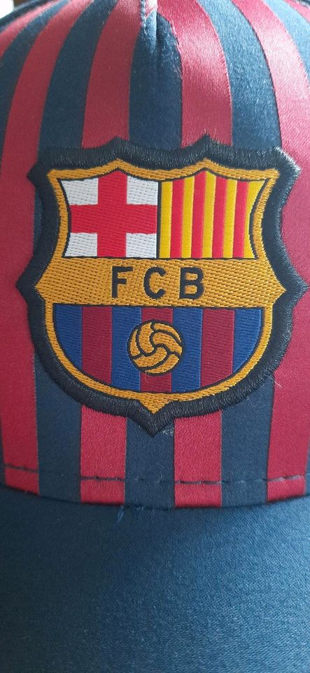 FC Barcelona Basecap Fussball Cap Größe S/M in Weinböhla