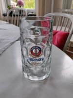 Masskrug Erdinger Bierkrug Bierglas 1l Hamburg-Nord - Hamburg Alsterdorf  Vorschau