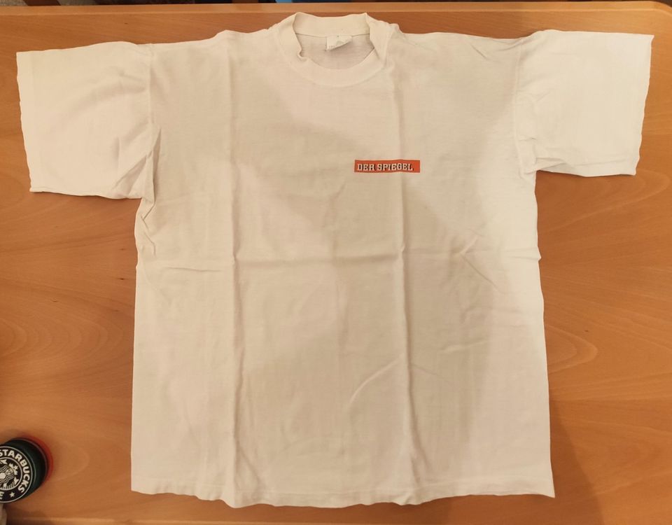 DER SPIEGEL T-Shirt Gr. XL weiß Nachrichten Magazin Rudolf Augste in Nürnberg (Mittelfr)