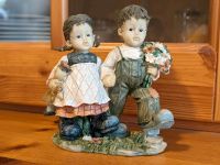 Deko Figur alt Vintage Bruder und Schwester Hessen - Fernwald Vorschau