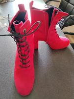 Rote Stiefeletten, gr. 40 Bayern - Wertingen Vorschau