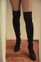 Overknees, High Heels von Zara aus Stoff, 39. Leipzig - Eutritzsch Vorschau