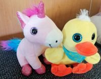 2 Plüschtiere neu Ente & Einhorn Sachsen - Zittau Vorschau