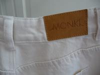♥MONKI Jeans Baggy Jeanshose creme weiß S~wide weites Bein♥NEU❤️ Nordrhein-Westfalen - Hilden Vorschau