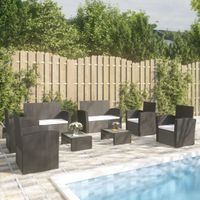 NEU Gartenlounge Terassen Lounge Gartenmöbel Poly Rattan Schwarz Bayern - Kahl am Main Vorschau