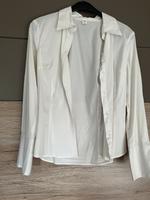 Weiße Damenbluse langarm H&M Gr. 40 Nordrhein-Westfalen - Rheurdt Vorschau