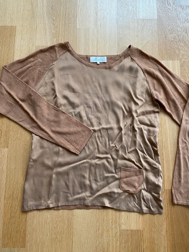 Marie Sixtine Pulli Wolle & Seide L M 36 38 camel in Sentrup