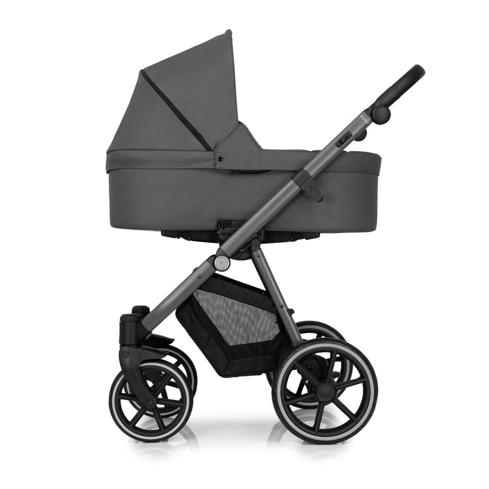 My Junior NOAX² - 2in1 Kinderwagen-Set - Downtown Grey - inkl. Babywanne + Sportsitz + Zubehör - NEU in Fulda