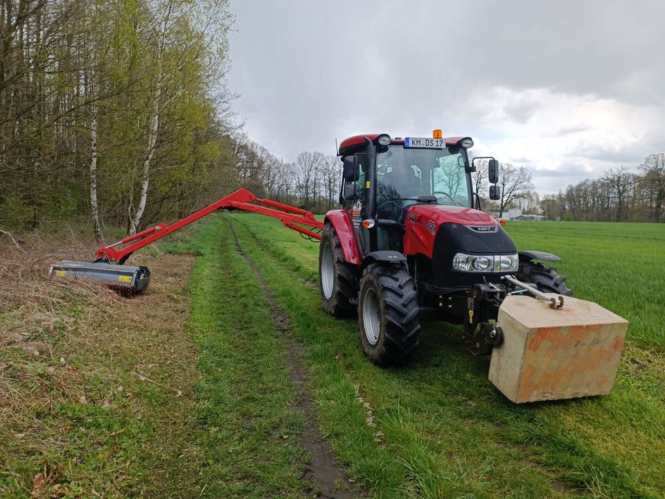 Mieten Vermietung Mulcher Böschungsmulcher Böschungsmäher Auslege in Pulsnitz