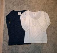 Shirts Spitze H&M Größe S blau und weiß Nordrhein-Westfalen - Kevelaer Vorschau