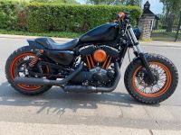 Harley-Davidson Sportster Hugger 883 1200 XL Crosser Umbau Rheinland-Pfalz - Traisen Vorschau