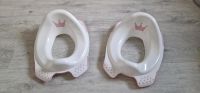 2x Toilettensitz für Kinder rosa/weiß mit Krönchen Baden-Württemberg - Auenwald Vorschau