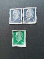 Walter Ulbricht Briefmarken Teilstempel Weimar Hessen - Steinau an der Straße Vorschau