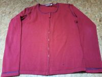 Retro Strickjacke X-Mail Gr. 40/42 L rot mit Reißverschluss Nordrhein-Westfalen - Bad Laasphe Vorschau