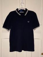 Original Fred Perry Polo Shirt Gr. S schwarz weiß Berlin - Charlottenburg Vorschau