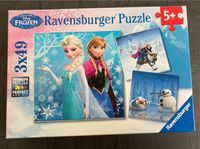 Puzzle Frozen 3x49 Teile, ab 5 Jahren Hessen - Linden Vorschau
