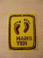 Hang Ten Aufkleber, Sticker Hessen - Rodgau Vorschau