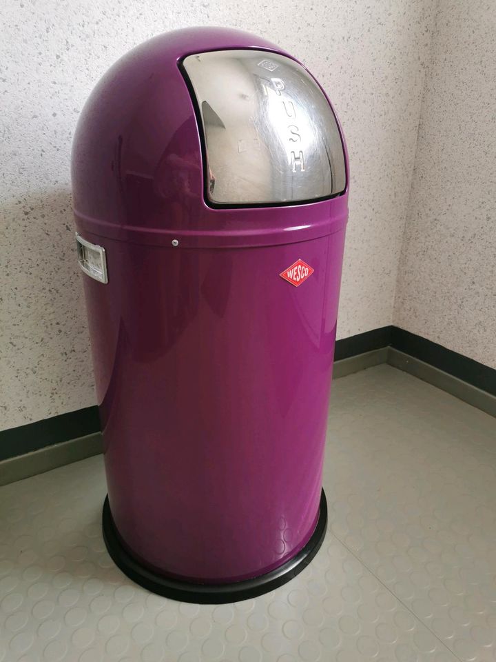 Wesco pushboy 50l Brombeere/Lila in Neubrandenburg