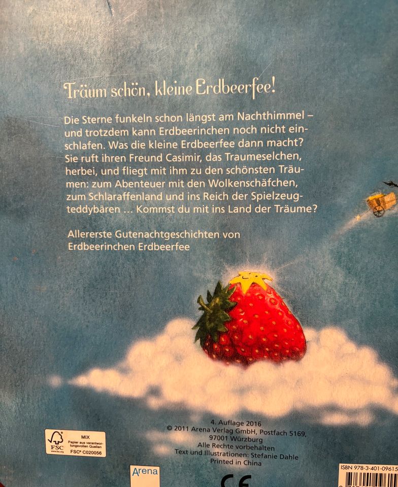 Träum schön, kleine Erdbeerfee! * Kinderbuch in Dresden