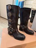 Miu Miu Bikerboots Gr.37 Baden-Württemberg - Urbach Vorschau