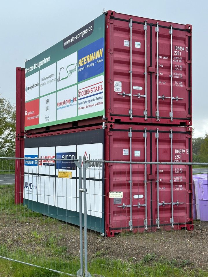 20 ft. Seecontainer 4 Stück verfügbar ab Mitte August in Stadtlohn
