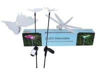 LED Solarleuchte 2er Set,Schmetterling,Libelle Farbwechsel Neu Niedersachsen - Bad Zwischenahn Vorschau