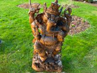 Ganesha 100cm Elefantengott Holz geschnitzt Ganesh Elefant Essen - Essen-Werden Vorschau